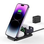 ست وایرلس شارژر مسافرتی ESR HaloLock™ 3-in-1 Travel Wireless Charging Set - Image 3