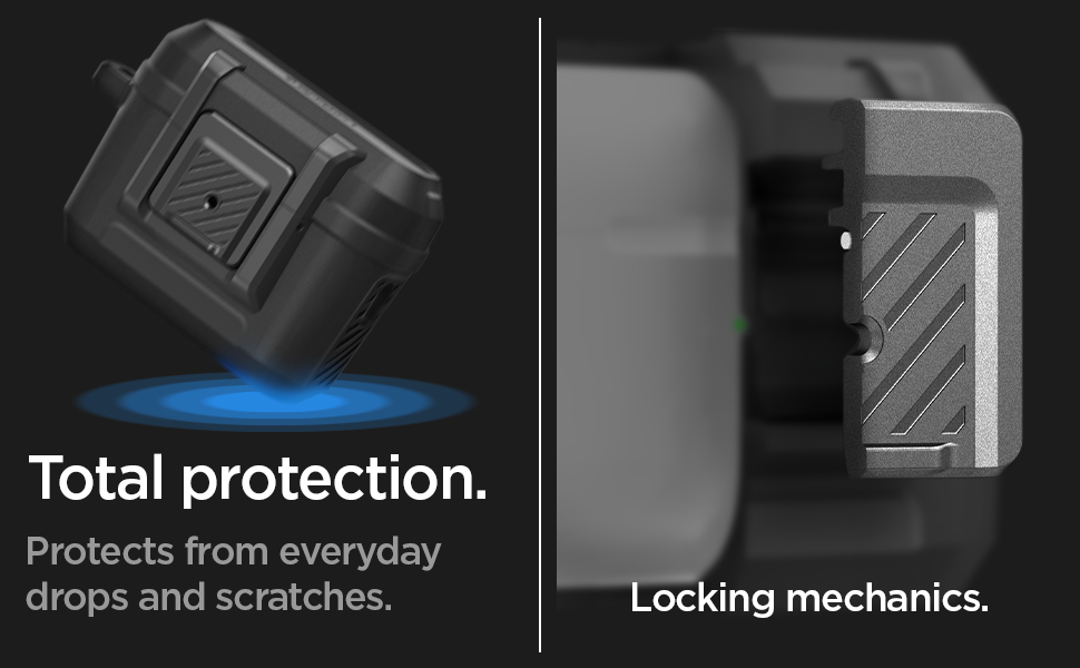 کاور ایرپاد پرو ۲ اسپیگن Spigen Lock Fit for Airpods Pro 2nd فروشگاه اسپيگن ایران
