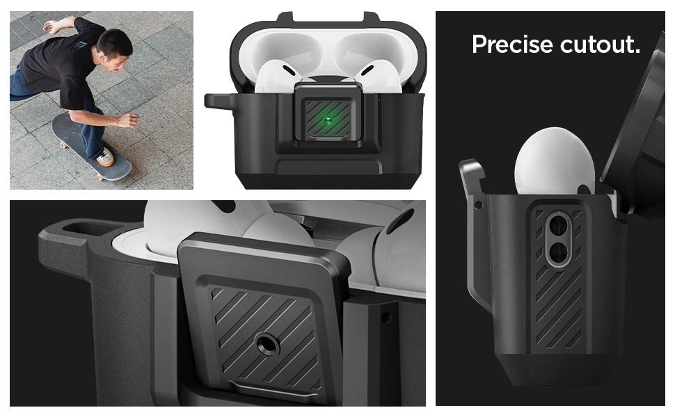 کاور ایرپاد پرو ۲ اسپیگن Spigen Lock Fit for Airpods Pro 2nd 6 کاور ایرپاد پرو ۲ اسپیگن Spigen Lock Fit for Airpods Pro 2nd فروشگاه اسپيگن ایران