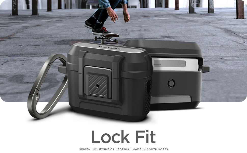کاور ایرپاد پرو ۲ اسپیگن Spigen Lock Fit for Airpods Pro 2nd فروشگاه اسپيگن ایران