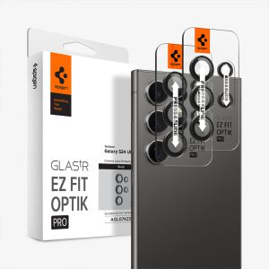 محافظ لنز دوربین اسپیگن مدل Optik Pro EZ Fit برای Galaxy S24 Ultra