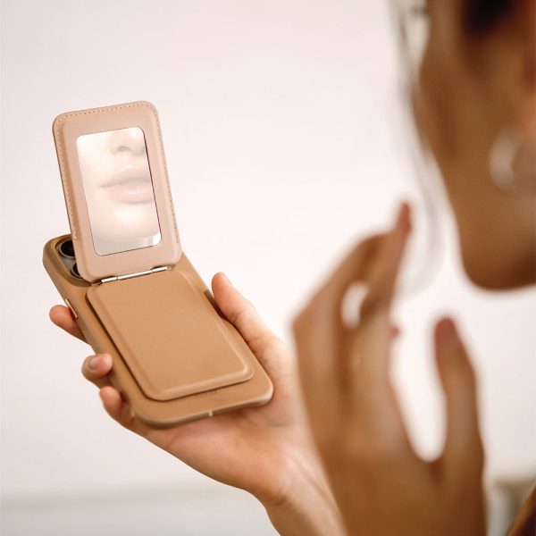 جاکارتی استند و آینه کوئل Esme Magnetic Cardholder with Mirror and Stand