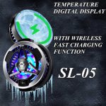 کولر گیمینگ و شارژر مگسیف برند ایکس او XO SL05 Magnetic suction+clamp - Image 3