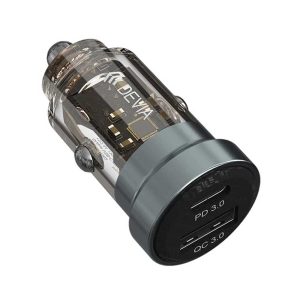 شارژر فندکی دیویا Punk Style Smart Series Mini PD+QC3.0 Car Charg