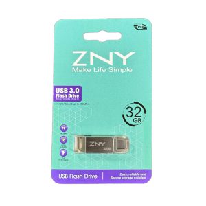 فلش USB-C مدل ZNY - 32GB Type-C and USB 3.0 130MB/s