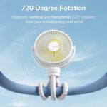 پنکه شارژی JISULIFE Octopus USB Fan FA24 - Image 8