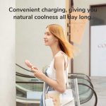پنکه دستی شارژی JISULIFE Handheld Fan Life1 Plus - Image 8