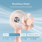 پنکه دستی شارژی JISULIFE Handheld Fan Life1 Plus - Image 9