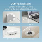 پنکه دستی شارژی JISULIFE Handheld Fan Life1 Plus - Image 5