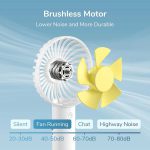 پنکه دستی شارژی JISULIFE Handheld Fan Life1 Plus - Image 6