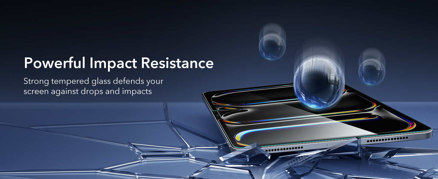 محافظ صفحه نمایش آیپد پرو 11 مدل ESR Tempered-Glass for iPad Pro 11 (2024) فروشگاه اسپيگن ایران