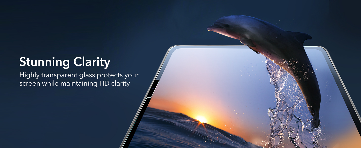 محافظ صفحه نمایش آیپد پرو 11 مدل ESR Tempered-Glass for iPad Pro 11 (2024) فروشگاه اسپيگن ایران