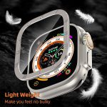 محافظ صفحه نمایش اپل واچ اولترا Apple Watch Ultra (49mm) Screen Protector Metal Guard - Image 10