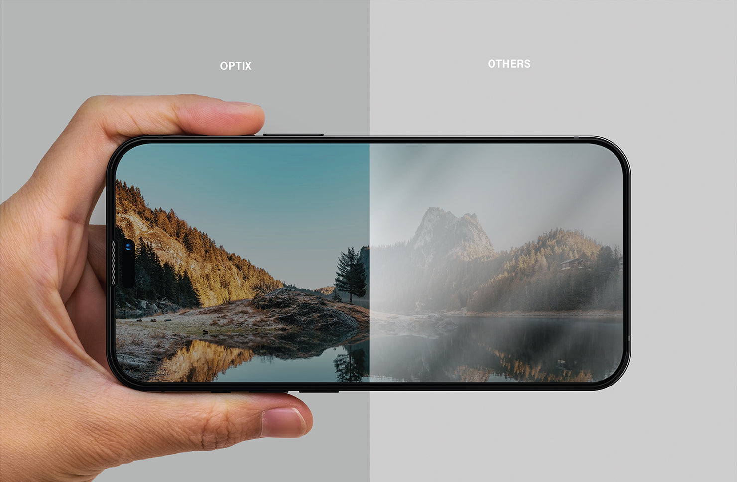 محافظ صفحه ضد انعکاس یونیک UNIQ Optix Anti-Reflective iPhone 16 pro 1 محافظ صفحه ضد انعکاس یونیک UNIQ Optix Anti-Reflective iPhone 16 pro Max