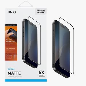 محافظ صفحه گیمینگ یونیک UNIQ Optix Matte iPhone 16 pro Max
