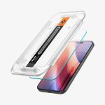 گلس آیفون 17/16 پرو مکس اسپیگن iPhone 17/16 Pro Max Screen Protector Glas.tR EZ Fit HD همراه با ابزار نصب - Image 3