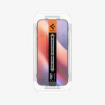 گلس آیفون 17/16 پرو مکس اسپیگن iPhone 17/16 Pro Max Screen Protector Glas.tR EZ Fit HD همراه با ابزار نصب - Image 5