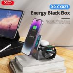 شارژر بیسیم مغناطیسی XO 3-in-1 Cube - Image 12
