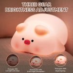 چراغ خواب شارژی XO OZ09 Little Pink Pig - Image 2