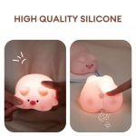 چراغ خواب شارژی XO OZ09 Little Pink Pig - Image 14