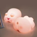 چراغ خواب شارژی XO OZ09 Little Pink Pig - Image 12
