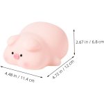 چراغ خواب شارژی XO OZ09 Little Pink Pig - Image 18