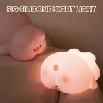 چراغ خواب شارژی XO OZ09 Little Pink Pig - Image 5
