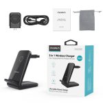 شارژر بیسیم اپل و سامسونگ چویتک Choetech T608 15W 4in1 - Image 7