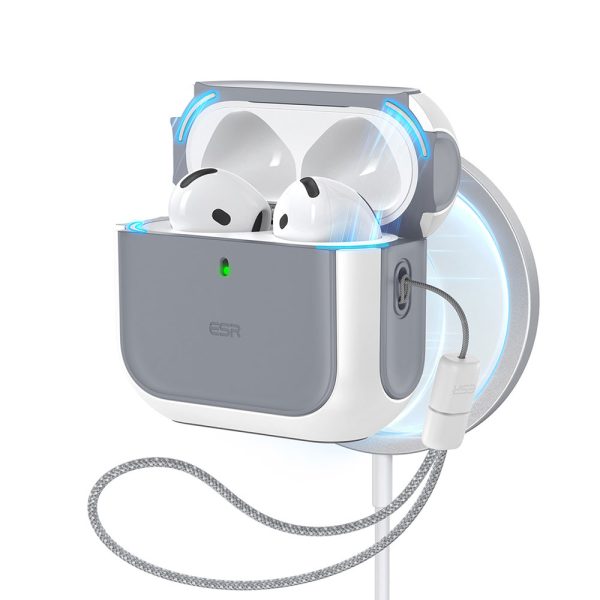 کاور ایرپاد 4 ESR AirPods 4 Orbit Hybrid Case (HaloLock)
