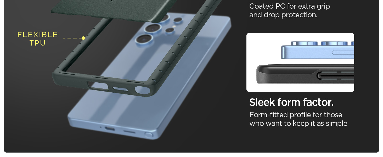 قاب اسپیگن گلکسی اس 25 اولترا | Spigen Thin Fit (MagFit + Qi2 Ready) Galaxy S25 Ultra فروشگاه اسپيگن ایران