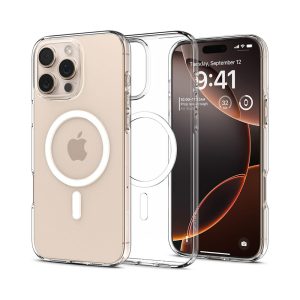 قاب آیفون 16 پرو مکس اسپیگن مدل Spigen Liquid Crystal (MagFit)