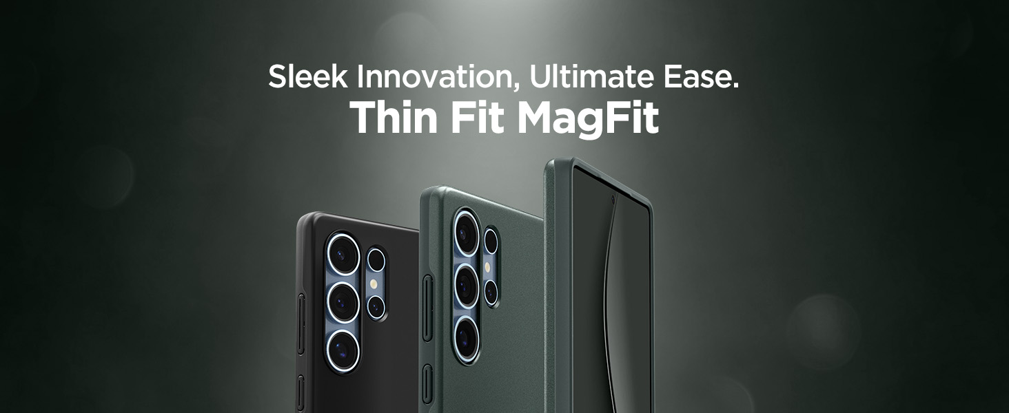 قاب اسپیگن گلکسی اس 25 اولترا | Spigen Thin Fit (MagFit + Qi2 Ready) Galaxy S25 Ultra فروشگاه اسپيگن ایران