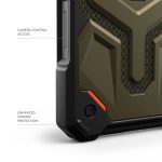 قاب آیفون 16 پرو مکس UAG مدل Monarch Pro Kevlar Element Green - Image 7