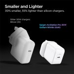 شارژر دیواری 30 وات اسپیگن مدل SPIGEN ArcStation™ Pro GaN 30W UK ‏ - Image 6