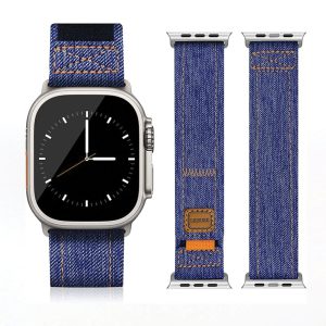 بند جیتک مدل JEANS برای اپل واچ 44/45/46/49mm