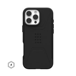 قاب آیفون 16 پرو مکس UAG مدل Civilian - Black