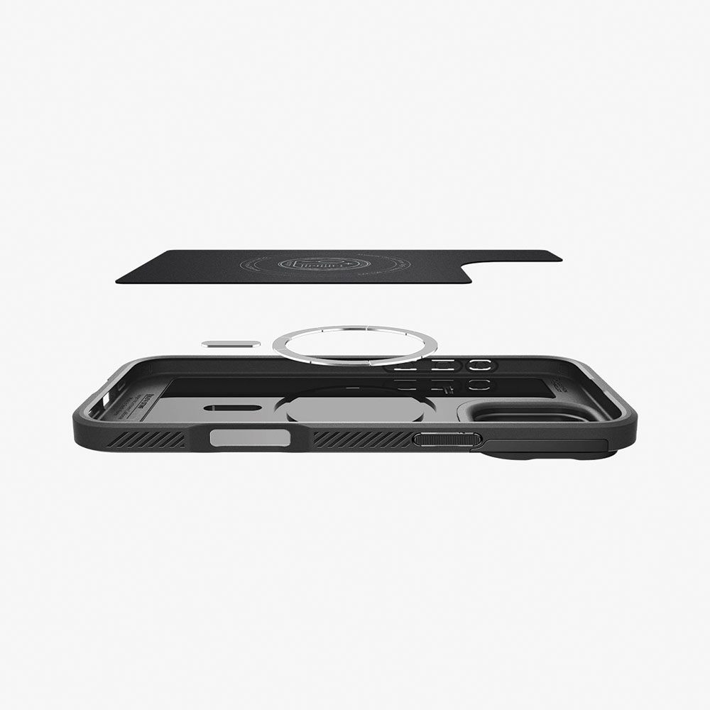قاب آیفون 16 پرو مکس اسپیگن مدل Spigen Optik Armor (MagFit) - Image 11