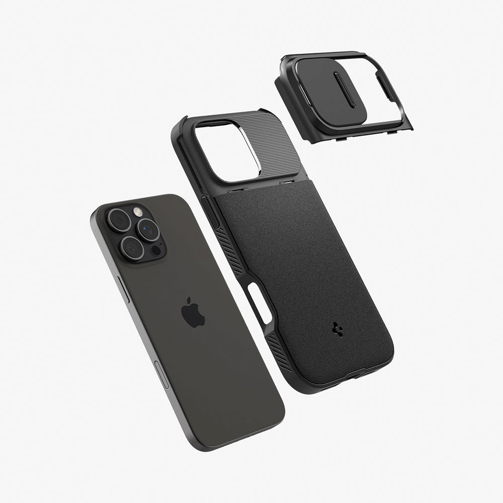 قاب آیفون 16 پرو مکس اسپیگن مدل Spigen Optik Armor (MagFit) - Image 7