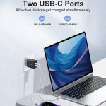 شارژر دیواری Charger Choetech Q5006 40W 2xUSB-C - Image 4