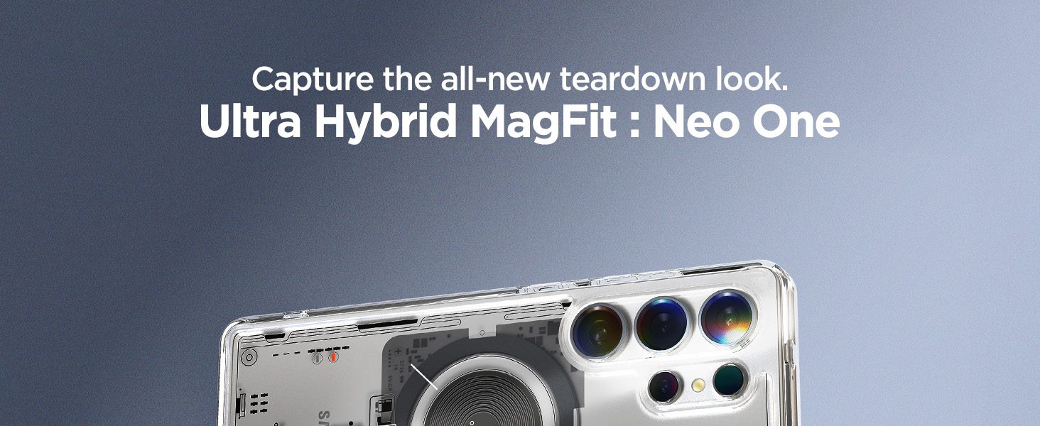 قاب اسپیگن مدل Ultra Hybrid Neo One (MagFit) برای گلکسی S25 Ultra فروشگاه اسپيگن ایران